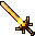 Golden Magic Longsword